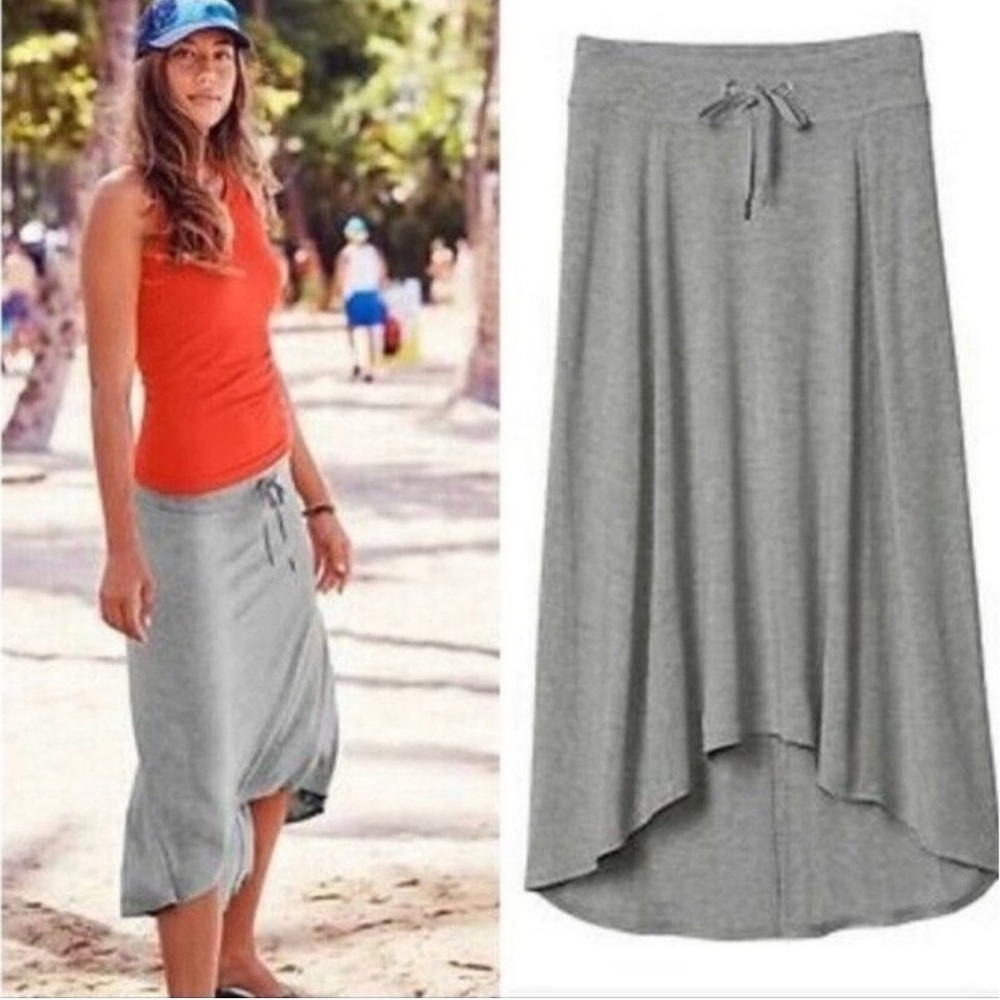 Athleta Gray Beachcomber Pura Vida Skirt (Size S)